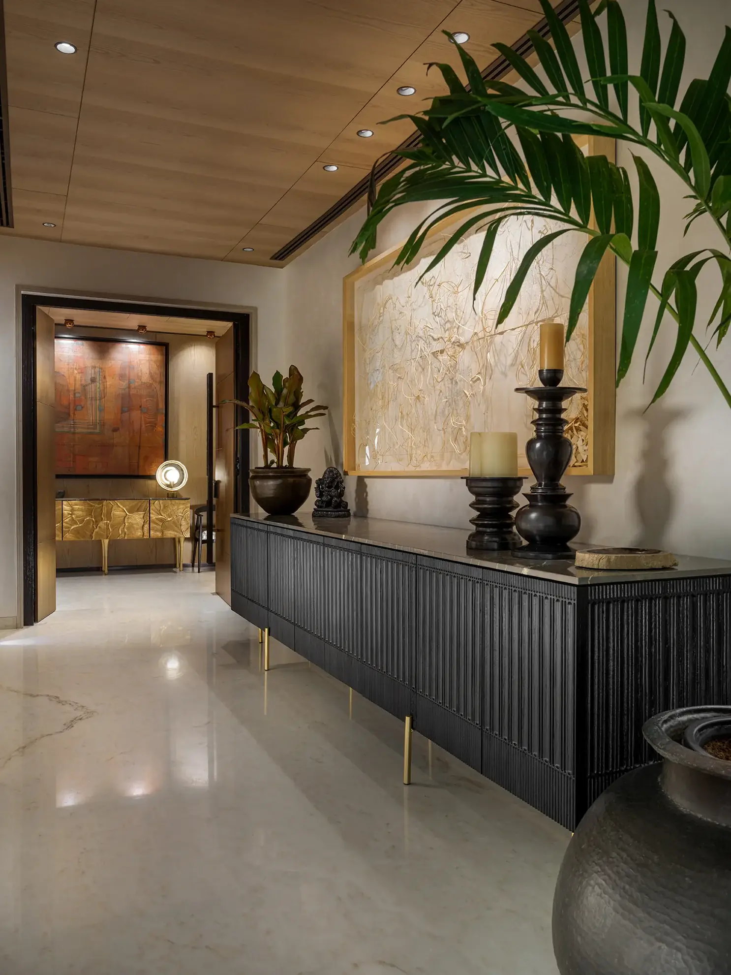Sudhir Punamiya Residence — interior view