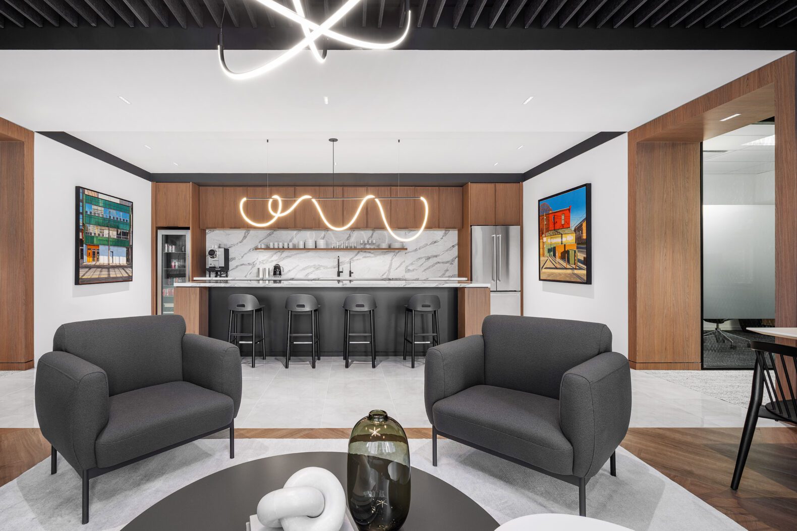 Workplace interior by The Design Interior