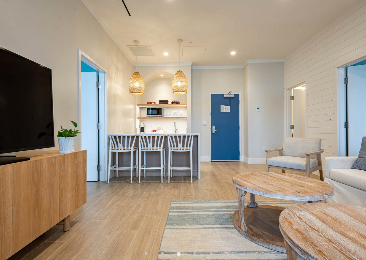 Beach House — interior view