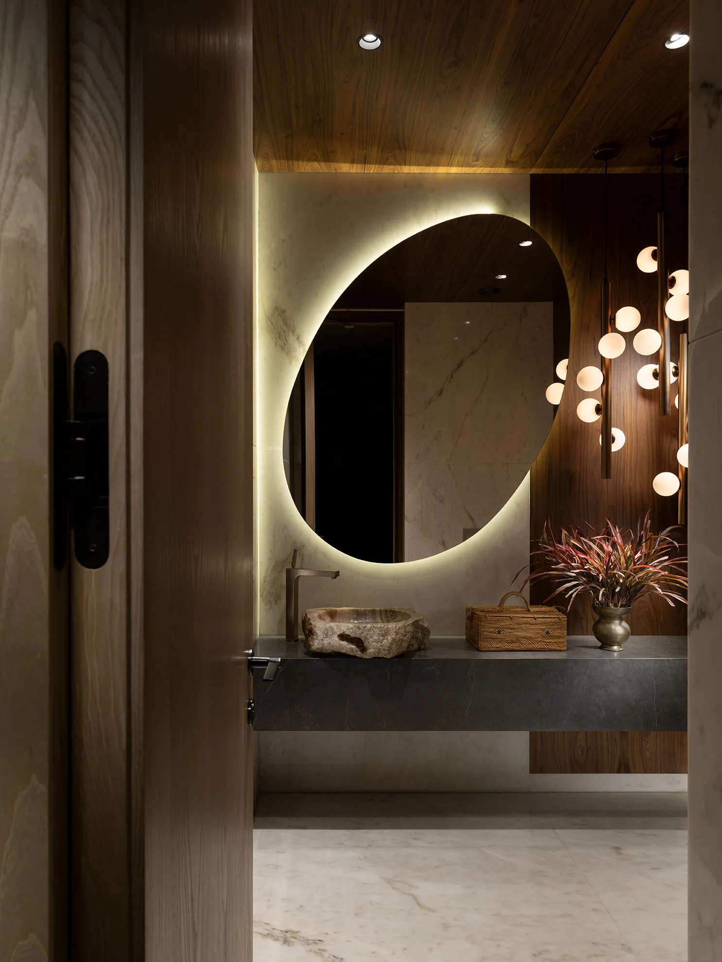 Sudhir Punamiya Residence — interior view