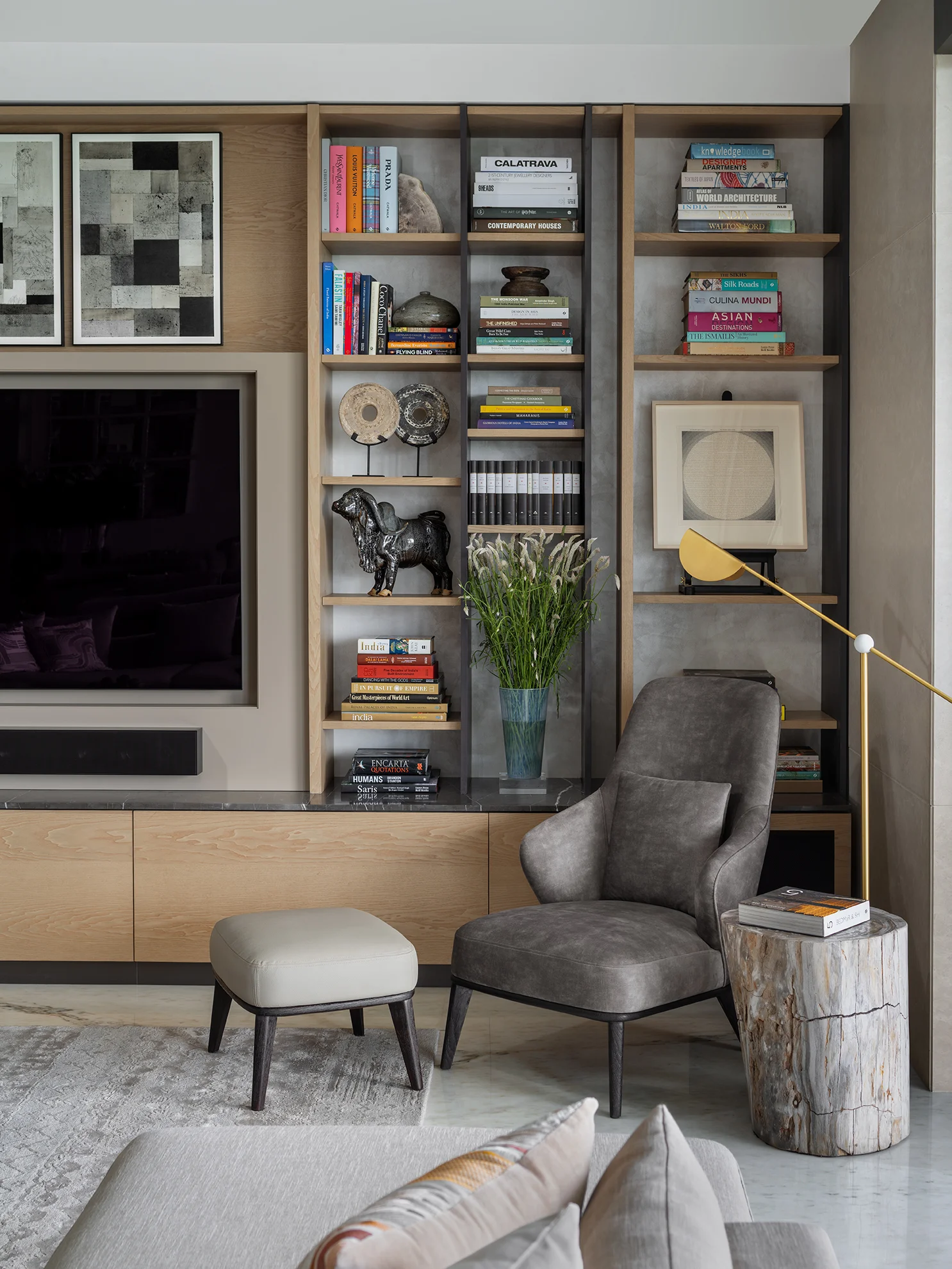 Sudhir Punamiya Residence — interior view
