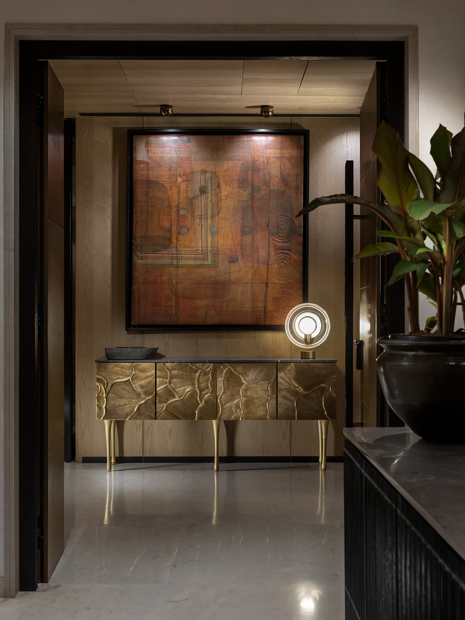 Sudhir Punamiya Residence — interior view